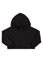 Blusão Cropped Básico em Moletom Juvenil Gloss