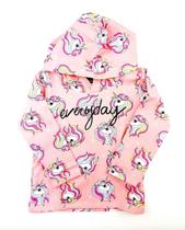 Blusão de Moletom Com Capuz