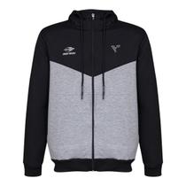 Blusão De Moletom Com Ziper Beach Tenis Vini Font Mormaii Cor:PretoTamanho:GGGenero:Masculino