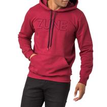 Blusão de Moletom Masculino Canguru Com Capuz Zune