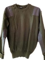 Blusão de moleton verde oliva Blusão de moleton verde oliva