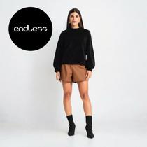 Blusão de pelo carneiro feminino endless Blusão de pelo carneiro feminino endless
