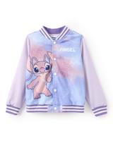 Blusão Disney Lilo & Stitch Varsity Bomber para crianças de 6 a 7 anos