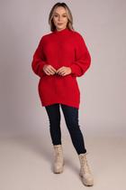 Blusão em Ponto Pérola com Manga caída - Jéssi Malhas