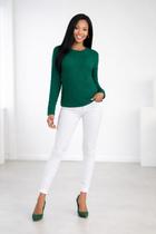 Blusão em tricô feminino com textura lunender 45586
