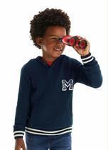 Blusão em Tricot Infantil Meninos Malwee Kids Ref. 62502