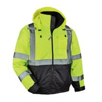 Blusão Ergodyne GloWear 8377 Type R Class 3 Lime G-Large Blusão Ergodyne GloWear 8377 Type R Class 3 Lime G-Large
