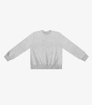 Blusão Feminino Básico Moletom Peluciado Rovitex Cinza Blusão Feminino Básico Moletom Peluciado Rovitex Cinza