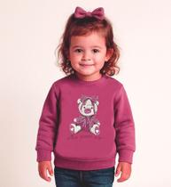 Blusão Feminino Em Moletom Flanelado Urso Nº 1 Ao 3 Malwee Blusão Feminino Em Moletom Flanelado Urso Nº 1 Ao 3 Malwee