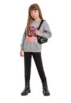 Blusão Feminino Infantil com Bordado Gloss
