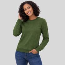 Blusão Feminino Moletom Básico Malwee