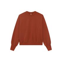Blusão feminino plus size básico em moletom, 00444