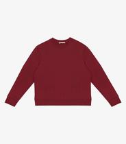 Blusão Feminino Plus Size Manga Longa Secret Glam Vermelho