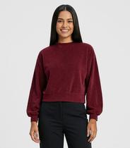 Blusão Feminino Tricot Endless Vermelho Blusão Feminino Tricot Endless Vermelho