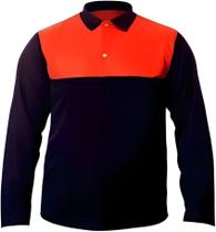 Blusão Florestal 100% Poliester Azul Marinho com laranja BOF 300 CA 43494 Blusão Florestal 100% Poliester Azul Marinho com laranja BOF 300 CA 43494