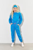 Blusão Infantil Menina Cool Azul CTV Blusão Infantil Menina Cool Azul CTV