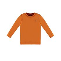 Blusão Infantil Menino Moletom Laranja Up Baby