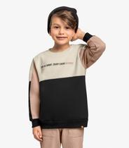 Blusão Infantil Menino Trick Nick Bege