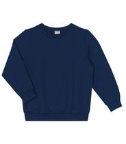 Blusão Infantil Moletom Básico Rovitex Kids Azul