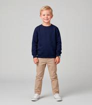 Blusão Infantil Moletom Básico Unissex Rovi Kids Azul Blusão Infantil Moletom Básico Unissex Rovi Kids Azul