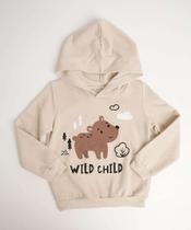 Blusão Infantil Moletom Estampada Marisa Tam 1 a 3-07087