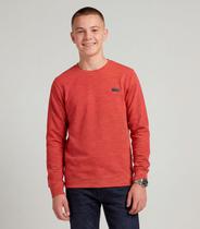 Blusão Juvenil Masculino Malhão Maquinetado Minty Marrom Blusão Juvenil Masculino Malhão Maquinetado Minty Marrom