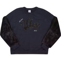 Blusão Juvenil Menina Moletinho Pulla Bulla Ref. 45509