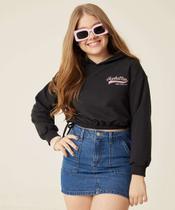 Blusão Juvenil Moletom Estampado Marisa Tam 10 a 16-04527