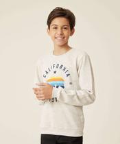 Blusão Juvenil Moletom Estampado MR Tam 10 a 16-08207