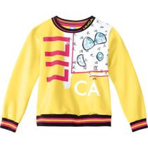 Blusão Lilica Ripilica Infantil - 10111490I Blusão Lilica Ripilica Infantil - 10111490I