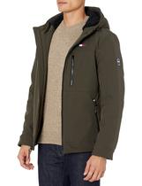 Blusão Masculina Tommy Hilfiger Preenchida Soft Shell Olive Xlarge