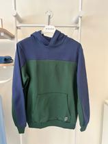 Blusão Masculino Em Moletom Com Capuz E Bolso