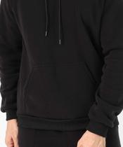 Blusão Masculino Fitness Moletom Canguru Capuz MR Pret-50231
