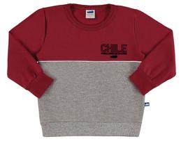 BLUSÃO MASCULINO INFANTIL EM MOLETOM FLANELADO Nº 1 AO 3