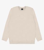 Blusão Masculino Moletom Felpado Básico Diametro Bege Blusão Masculino Moletom Felpado Básico Diametro Bege