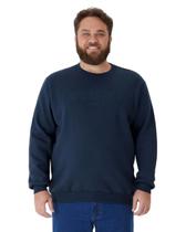 Blusão Masculino Plus Size Moletom Flanelado G1 AO G5 MALWEE