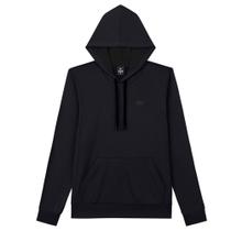 Blusão Menino Juvenil Fico c/ Capuz Thermo Comfort na cor Preto Tamanho:12