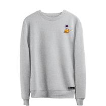 Blusão Moletom astronauta saturno Masculino e Feminino Personalizado sem Capuz gola Redonda