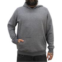 Blusão Moletom Basicamente Flanelado Capuz 100009048460000