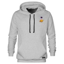 Blusão Moletom Canguru Astronauta Saturno Masculino e Feminino Personalizado com Capuz e Bolso