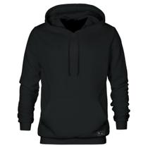 Blusão Moletom Canguru Masculino e Feminino Liso Básico com Capuz e Bolso