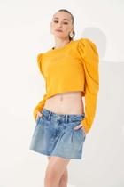 Blusão moletom com aplicação - colcci Blusão moletom com aplicação - colcci