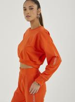 Blusão Moletom Cropped Sport Style Tam M