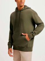 Blusão Moletom Hering 0648 Masculino com Capuz Algodão T. P/XXG