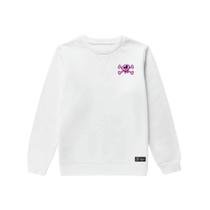 Blusão Moletom Infantil Rock And Roll Personalizado sem Capuz gola Redonda