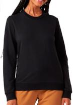 Blusão Moletom Malwee 1000026296 Feminino Flanelado Algodão T. P/XGG