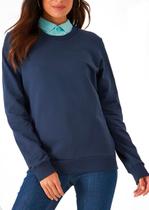 Blusão Moletom Malwee 1000026296 Feminino Flanelado Algodão T. P/XGG