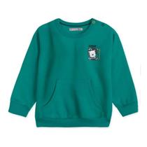 Blusao Moletom Verde Tigor