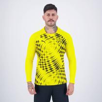 Blusão Puma Borussia Dortmund Pré Jogo Amarela