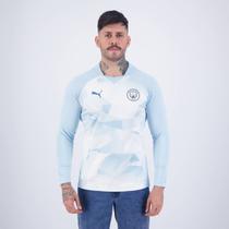 Blusão Puma Manchester City Pré Jogo LS Azul